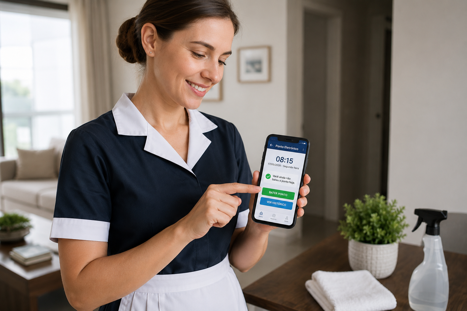 Aplicativos de Controle de Ponto: Qual o Melhor para Empregadas Domésticas?