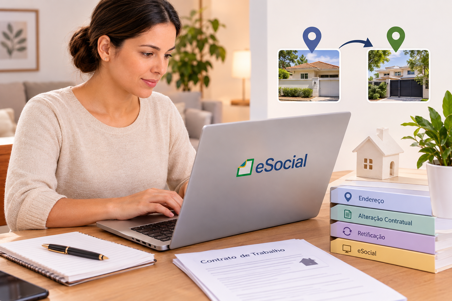 Como Atualizar o Endereço do Local de Trabalho no eSocial